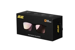 Окуляри захисні 2E GAMING, Anti blue light 40%, чорні