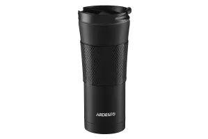 Термокухоль Ardesto To Go, 450мл, нержавіюча сталь, чорний (AR2645SMB)
