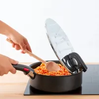 Кришка із захистом від розбризкування Tefal Ingenio, 20-28см, нержавіюча сталь, пластик (L9829853)