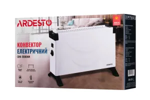 Конвектор ARDESTO, 2000Вт, мех. упр-ння, відкритий нагрів. елемент, білий (CHK-2000MW)