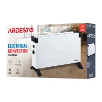Конвектор ARDESTO, 2000Вт, мех. упр-ння, відкритий нагрів. елемент, білий (CHK-2000MW)