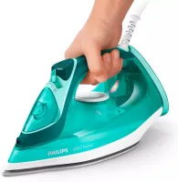 Праска Philips 3000 series, 2400Вт, 300мл, паровий удар -180гр, постійна пара - 40гр, керам. підошва, бірюзовий (DST3030/70)