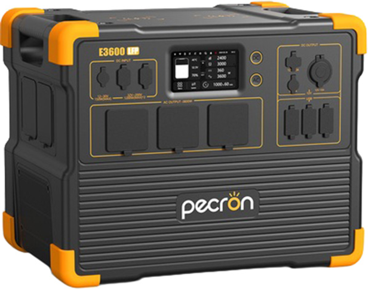 Зарядна станція Pecron E3600LFP / 3600 Вт / 3072 Вт⋅год / LiFePO4 Зарядна станція Pecron E3600LFP / 3600 Вт / 3072 Вт⋅год / LiFePO4