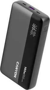 Зовнішній акумулятор Canyon OnPower 240 PB-240 25000mAh PD140W Display Dark Grey (CNS-CPB240)