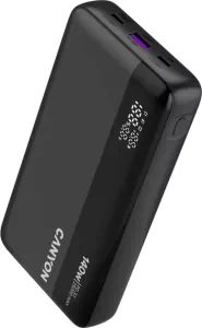 Зовнішній акумулятор Canyon OnPower 240 PB-240 25000mAh PD140W Display Dark Grey (CNS-CPB240)