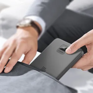 Зовнішній акумулятор CANYON PB-2008 LED FLAT 20000 mAh PD100W QC3.0 Dark Grey (CNE-CPB2008DG)