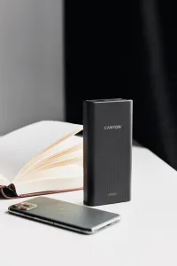 Зовнішній акумулятор Canyon Power Bank 20000 mAh PB-2001 Black (CNE-CPB2001B)