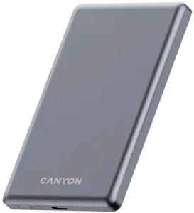 Зовнішній акумулятор Canyon OnPower 505 slim Magsafe 5000 mAh PD20W Dark Grey (CNS-CPB505DG)