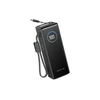 Повербанк EcoFlow RAPID Power Bank з кабелями 25000mAh чорний (EF