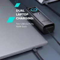 Зовнішній акумулятор Canyon OnPower 265 20000 mAh 165W PD/QC2.0-3.0 Black (CNS-CPB265DG)