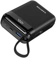  Зовнішній акумулятор Canyon OnPower 204 20000mAh 22.5W Black (CNS-CPB204B)