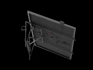 Автоматичний сонячний трекер EcoFlow Single Axis Solar Tracker для сонячної панелі на 400 Вт