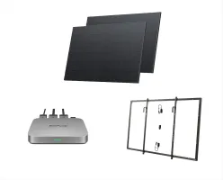 Комплект EcoFlow STREAM Microinverter + 2 x 400W Rigid Solar Panel Combo Bundle
