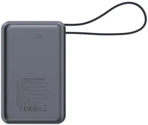 Зовнішній акумулятор Canyon OnPower 600 20000 mAh PD65W Dark Grey (CNS-CPB600DG)