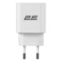 Зарядний пристрій мережевий 2E 25Вт USB-C PD (2E-WC1USBC25W-W)