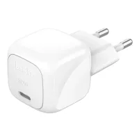 Зарядний пристрій мережевий Belkin 30Вт USB-С PD PPS (WCA008KQWH)