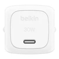 Зарядний пристрій мережевий Belkin 30Вт USB-С PD PPS (WCA008KQWH)