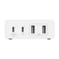 Зарядний пристрій мережевий Belkin 108Вт 2хUSB-С GAN PD PPS/2хUSB-A (WCH010VFWH)