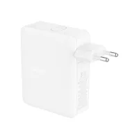 Зарядний пристрій мережевий Belkin 140Вт 3хUSB-С GAN PD PPS, USB-A (WCH014BTWH)