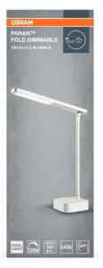 Настільна лампа з акумулятором OSRAM PANAN FOLD DIM 5.2W 130lm 4000K 5V (4099854507472)