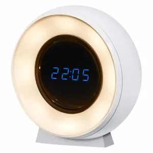 Нічник Osram NIGHTLUX CLOCK на акумуляторі (4099854530838)
