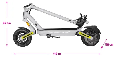 Електросамокат SENCOR S71 LIGHT