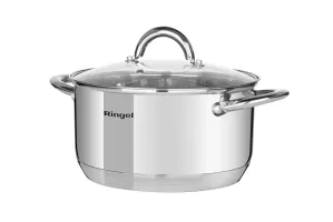 Набір посуду RINGEL Hagen 12 пр. ківш 1.15 л + 5 кастрюль (1.9л - 6.1л) (RG-6005)