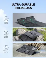 Зарядна станція ANKER SOLIX C300X + Портативна сонячна панель PS60