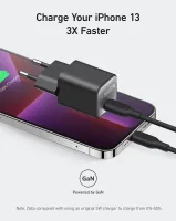 Зарядний пристрій мережевий ANKER PowerPort 511 Nano III - 30W USB-C (Біла)