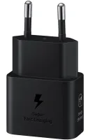 Зарядний пристрій мережевий SAMSUNG 25W Travel Adapter + Type-C cable Black/EP-T2510XBEGEU