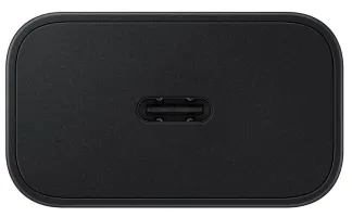 Зарядний пристрій мережевий SAMSUNG 25W Travel Adapter + Type-C cable Black/EP-T2510XBEGEU