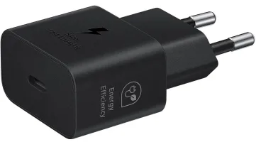 Зарядний пристрій мережевий SAMSUNG 25W Travel Adapter + Type-C cable Black/EP-T2510XBEGEU