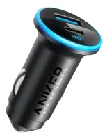 авто зарядка ANKER PowerDrive 323 – 30W PD + 22.5W USB-A (Чорний)