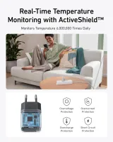 Зарядний пристрій мережевий ANKER PowerPort 511 Nano IV - 30W USB-C (Білий)