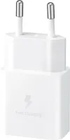 Зарядний пристрій мережевий SAMSUNG 15W Power Adapter (w/o Cable) EP-T1510NWEGEU / Біла