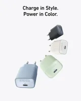 Зарядний пристрій мережевий ANKER PowerPort 511 Nano IV - 30W USB-C (Чорна)