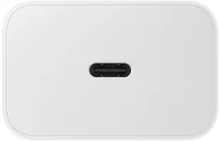 Зарядний пристрій мережевий SAMSUNG 45W Compact Power Adapter (w C to C Cable) EP-T4511XWEGEU / Білий