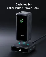 Зарядний пристрій мережевий ANKER Charging Base for Anker Prime 100W, 2xUSB-C, 1xUSB-A, Pogo pin (Чорний)