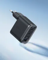 Зарядний пристрій мережевий ANKER Charger - 70W, 2xUSB-C PD & 1xUSB-A (Чорний)