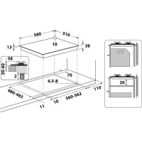 Варильна поверхня Whirlpool AKT8900BA