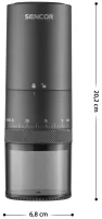 Кавомолка SENCOR SCG 4000BK