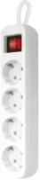 Мережевий фільтр DEFENDER (992370)S418 1.8 m 4 роз switch white UA