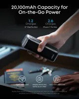 Зовнішній акумулятор ANKER Prime - 20000mAh 220W PD (A110BH11)
