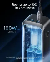 Зовнішній акумулятор ANKER Prime - 20000mAh 220W PD (A110BH11)