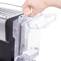 Кавоварка еспрессо RUSSELL HOBBS 26452-56 Distinctions Titanium, 1,1л, мелена + чалди, сріблястий
