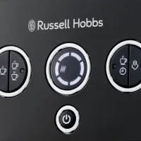 Кавоварка еспрессо RUSSELL HOBBS Distinctions 26450-56, чорно-сріблястий