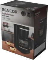 Кавоварка крапельна SENCOR SCE 2710BK