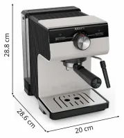 	Кавоварка ріжкова KRUPS XP381810 OPIO BLK