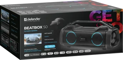 Портативна акустика DEFENDER (65950) Beatbox 50