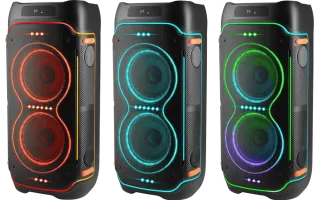 Портативна акустика DEFENDER (65201) Boomer 200 200Вт, BT/FM/TF/USB/MIC/AUX/GT, black